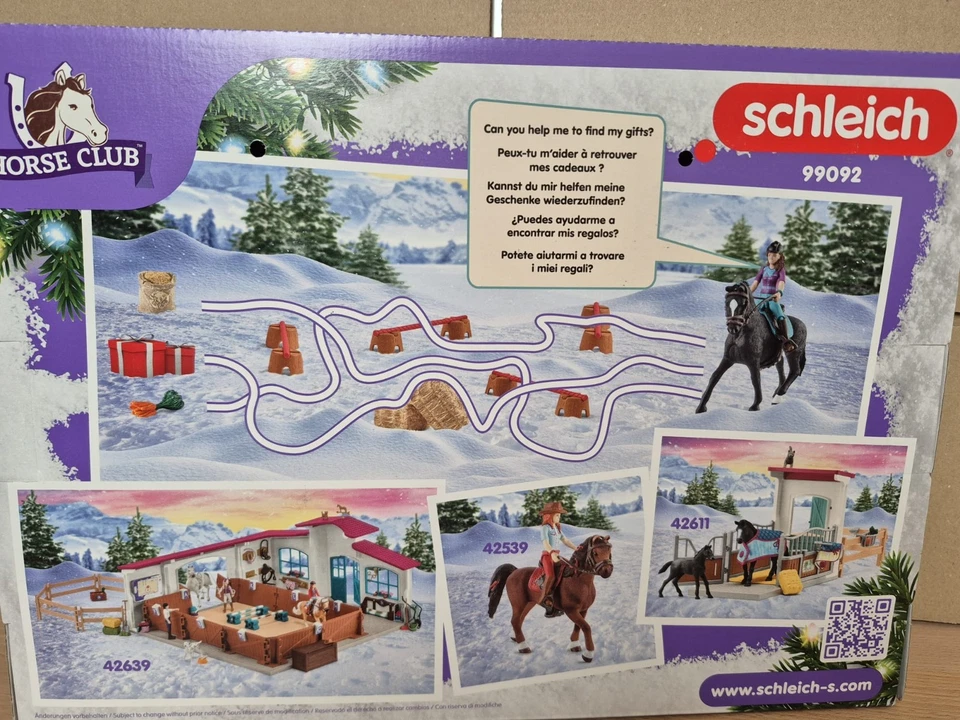 Schleich Adventskalender Horse Club 99092 Pferde Mädchen Kalender - Bild 3 von 4