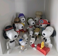 12 Peanuts Snoopy Sammelfiguren /  McDonald's um 2000
