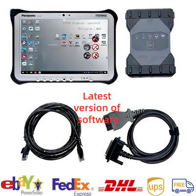 For Mercedes MB Star C6 Doip Xentry Car 2025.12 Truck 2026.01 Diagnostic scanner