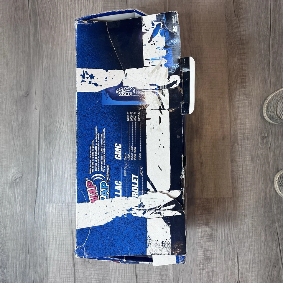 Juego de espejos retrovisores de remolque con clip K Source 80900 Snap & Zap para Chevy GMC Cadill 2007-14 Foto 2 de 4