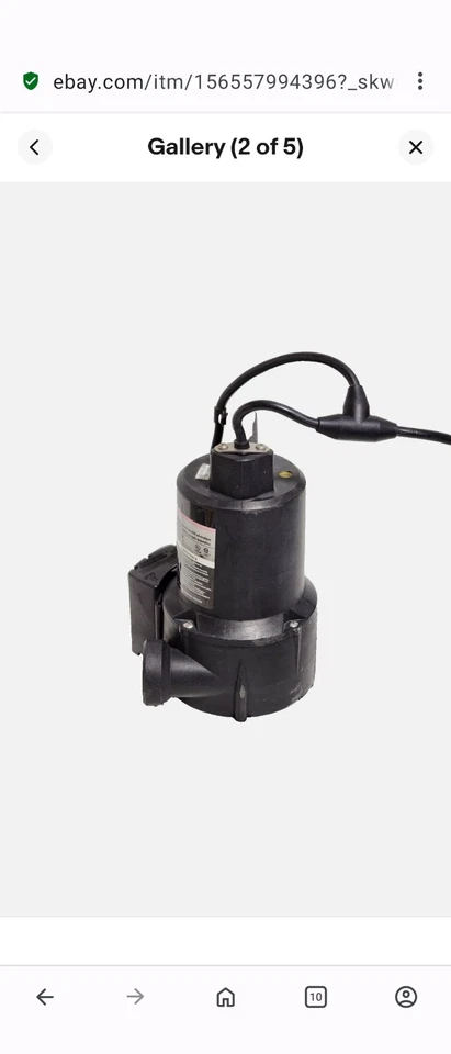 Wayne 1/4  1-1/4 In Pool Pump WAPC250 Wayne WAPC250 No Base Included - Image 2 of 4