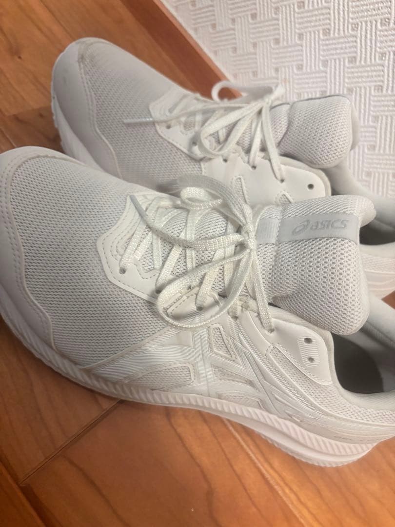 ASICS Men's White Extra Wide Sneakers 28cm US10 New Authentic