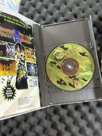 Contra Legacy Of War (Sega Saturn) Complete w/ 3D Glasses - Mint Disc