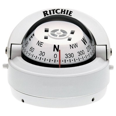 Ritchie    S 53W    Compass Surface Mnt 2 75 Dial Wht