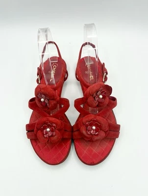 CHANEL Flowers Sandals for Women for sale | eBay