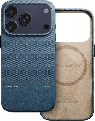 Native Union für Apple iPhone 17 Pro Re Classic Hülle 3.0 - MagSafe Navy Blau