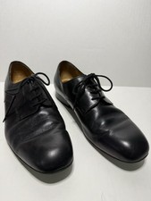 Werner Kern Tanzsport Ballroom Dance Black Leather Shoes Italy Men s Size 7.5