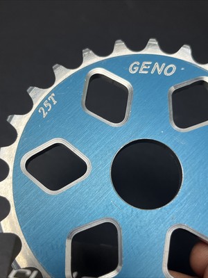 Geno 25T USA Anodized BMX Bike Bicycle Sprocket 7075 Alloy fit