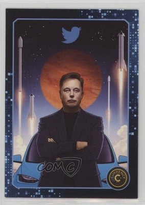 2024 Cardsmiths Currency Cred Series 3 Short Print Elon Musk #39-SP 8nf