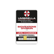 Credit Card Skin Vinyl Decal Umbrella Corporation
