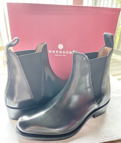 Grenson NORA schwarze Damen-Chelsea-Boots aus Leder US-Größe 7M NEU IM KARTON AUSVERKAUFT!! - Bild 9 von 23