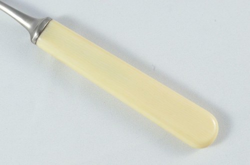 Totalmente Nuevo Genuino Mango de Crema Horquilla Acabado Cepillado Hecho en Sheffield - Imagen 3 de 3