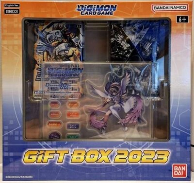 digimon card game gift box 2023 (GB03) The highly popular acrylic damage counter returns Digimon TCG | Angewomon Gift