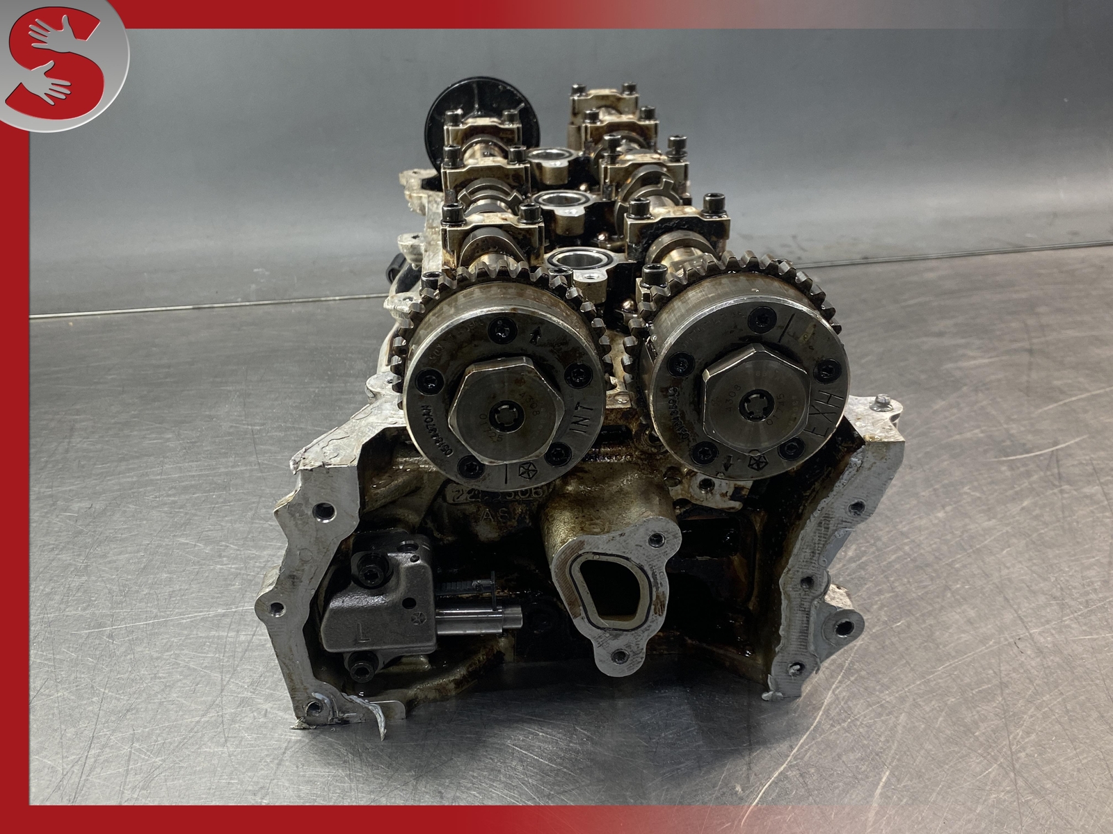 MASERATI GHIBLI 3.0L V6 ENGINE MOTOR LEFT CYLINDER HEAD W/ CAMSHAFT OEM 2014-16