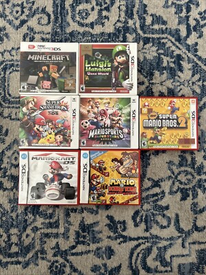 Nintendo 3DS Game Lot X7 Games, Games Are Inside Case | eBay