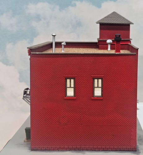 NEW BUILD HO SCALE FIRE STATION 12V LED LIGHTS 2 TRUCKS PRALINE LINDBERG CON-COR - Picture 8 of 15