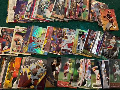 Huge Lot of Heath Shuler Football Cards: 200-Count Box 80% Full!