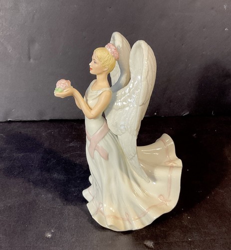 Lenox Angel ‘Gift of Knowledge' Breast Cancer Angel In Mint Condition - Picture 3 of 5