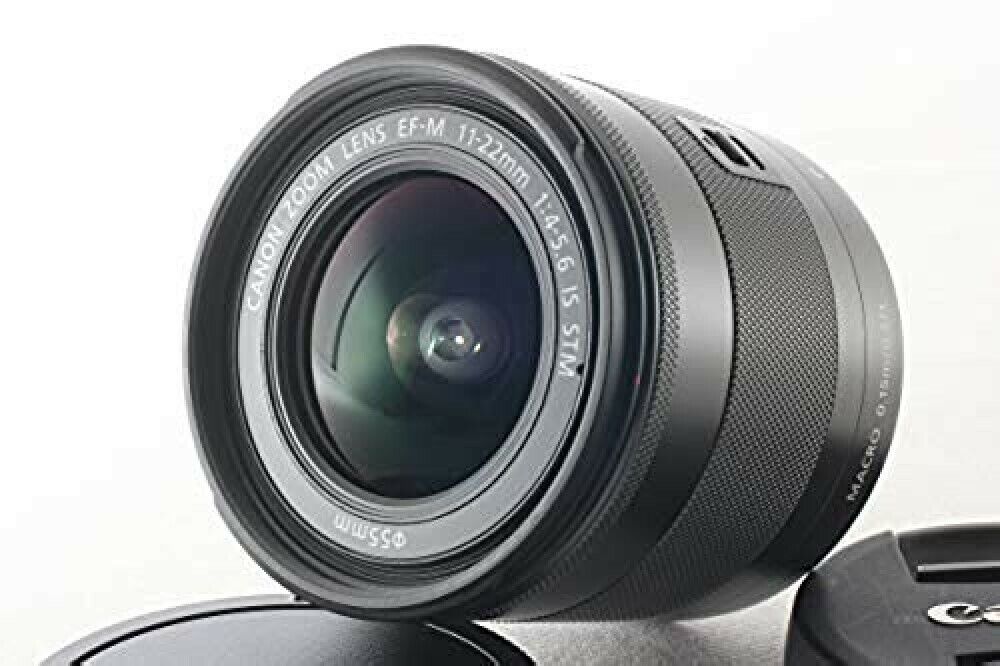 USED Boxed Canon EF-M 11-22mm F4-5.6 IS STM Lens Fast USED Boxed Canon EF-M 11-22mm F4-5.6 IS STM Lens Fast