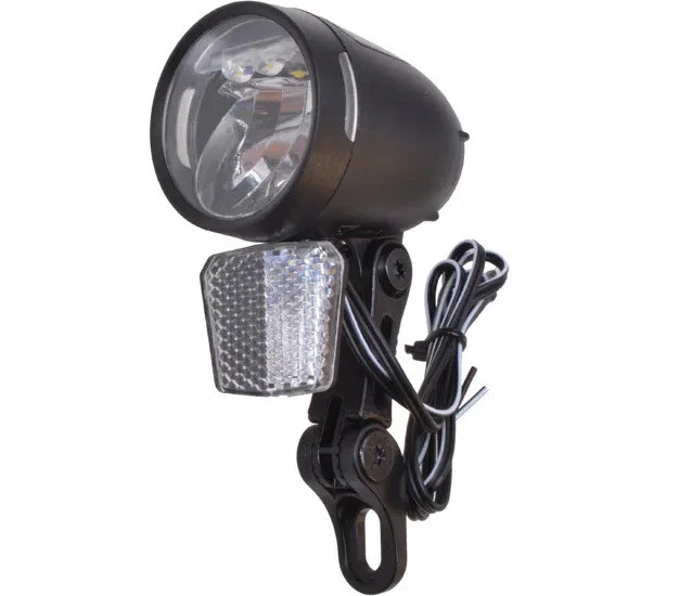 LED Scheinwerfer 80 Lux Vorderlicht Helligskeitssensor und Standlicht Taglicht - Bild 1 von 1