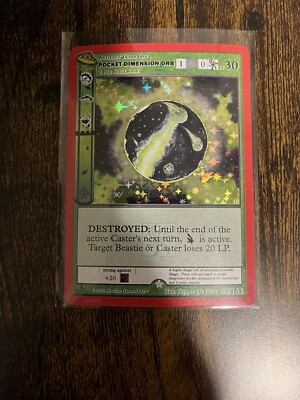 Pocket Dimension Orb 33/165 MetaZoo UFO 1st Edition Full Holo Card NM/MINT