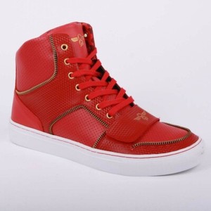 mens high top zipper sneakers