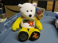 50 State Club Bean Bag Bear Maryland with coin NEW With Tag