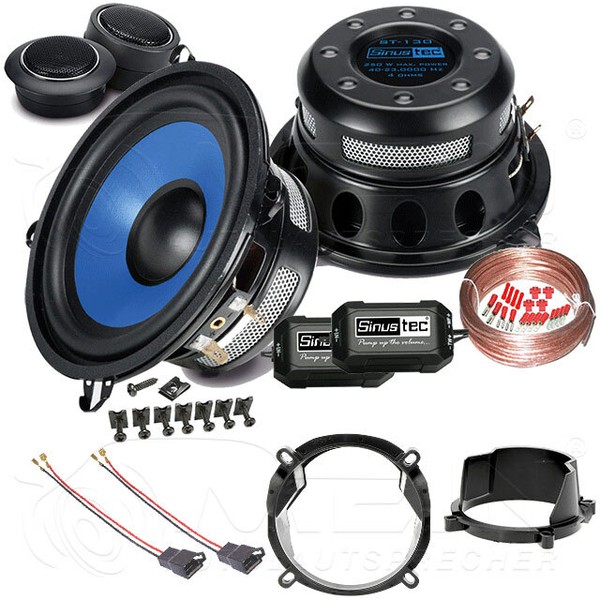 Sinustec Auto Lautsprecher FüR Volvo S40 I Typ V 1995-2003 Front TüR 250W #A9F4-image