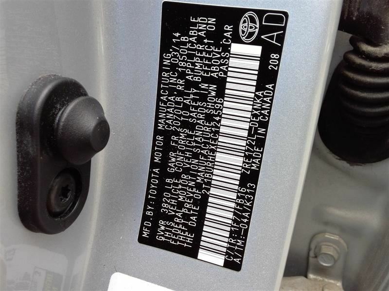 Speedometer Cluster MPH ID 83800-0ZX10 Fits 14-16 COROLLA