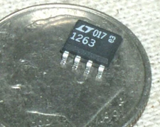 1 LTC 1263 BOOST CONVERTER CHARGE PUMP 5V 12V REGULATOR POWER SUPPLY SMT IC USA