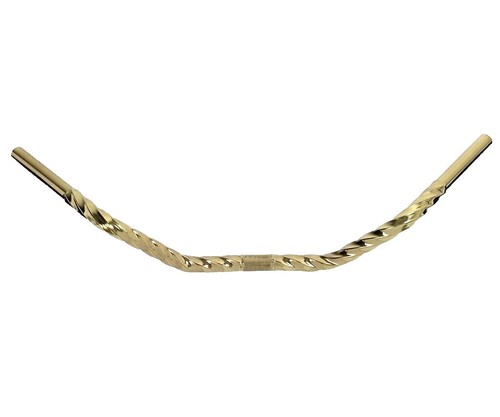 LOWRIDER Bicycle Gold Flat Twisted Handlebar 15” Cruiser Chopper