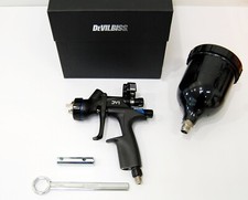 DeVilbiss DV1 HVLP Lackierpistole B+ Luftkappe 1,3mm Düse Basislack Digital