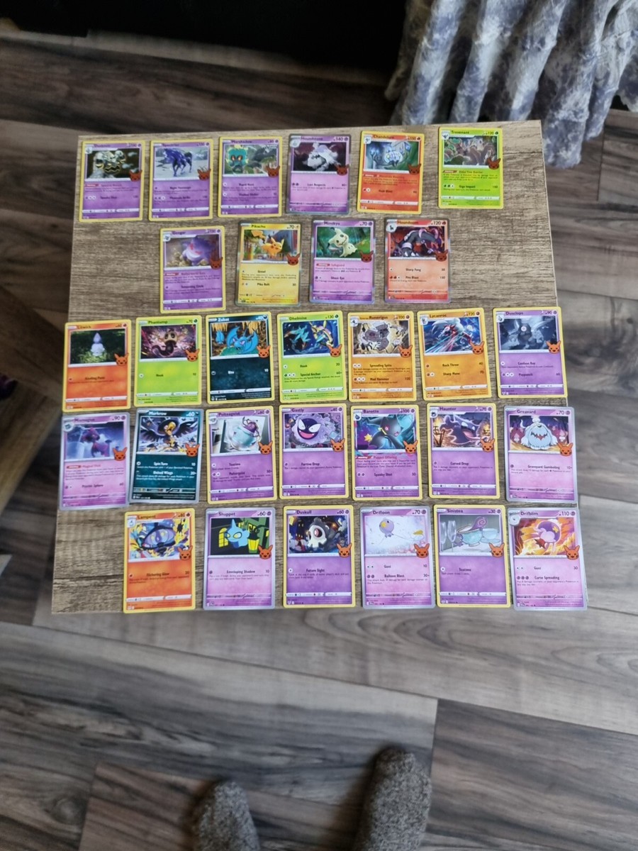 Complete Pokemon Cards Trick or Trade Halloween Set 2023 Pack