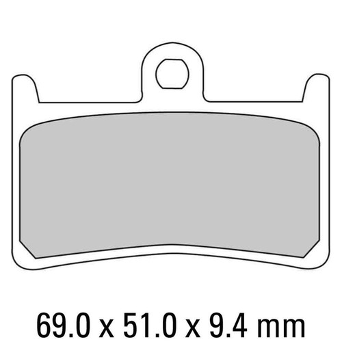 Ferodo Sintergrip HH Front Brake Pads for 2001-2005 Yamaha FZS1000 - 1 pair - Picture 2 of 6