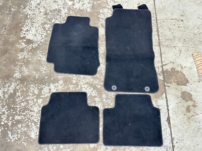 17-24 Alfa Romeo Giulia COMPLETE CARPET FLOOR MATS SET OF 4 Black OEM