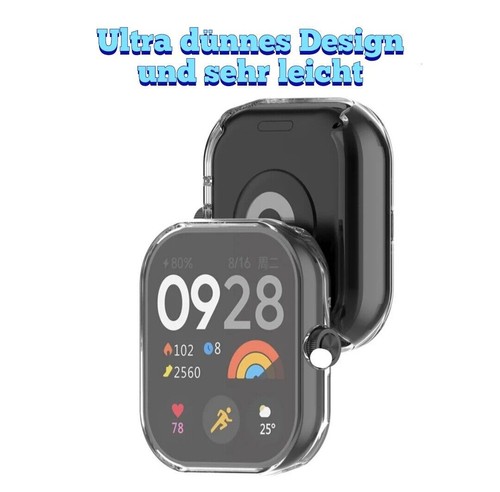 Schutzhülle für Xiaomi Redmi Watch 4 Cover Case Screen Protector - Zdjęcie 7 z 8