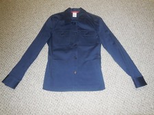 Esprit Navy Blue Blazer Jacket Size Medium Button Down