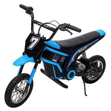 Kids Ride On Dirt Bike 350W Electric Motorcycle Up to 14.29MPH 24V Battery