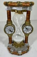 Hourglass Sand Timer Steampunk 5 minute boiled egg Boho Retro