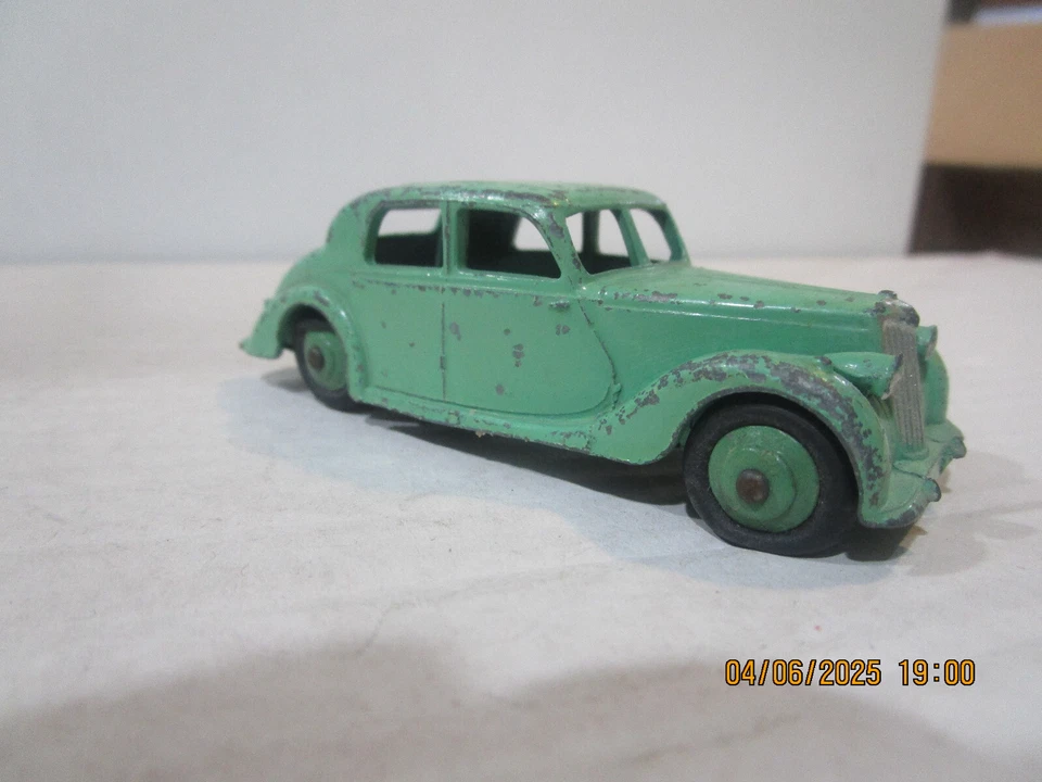 DINKY TOYS Nº  Coche berlina 40A RILEY en verde vintage años 50 Foto 3 de 4