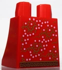 Lego Red Legs Skirt Modified Slope Gold Tree Star Dress Pattern