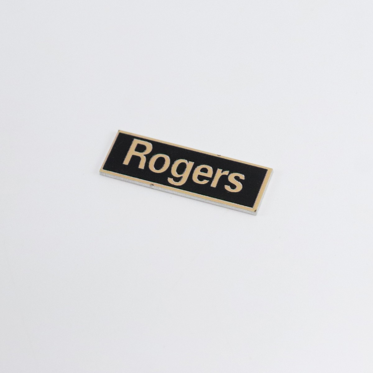 Rogers Speaker Grill Badge Logo Satin Gold Custom Aluminum PAIR LS 3/5A LS 5 /9A - Foto 2