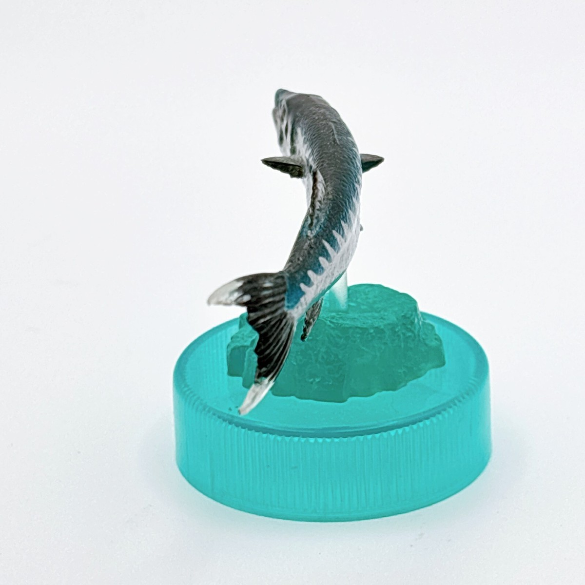 Figurine Exclusive Kaiyodo Glico Aquatales – Voilier Espadon Poisson, Japon, Avec Base