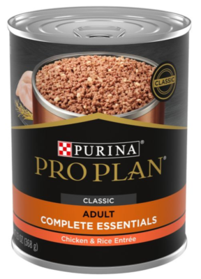 Purina Pro Plan Savor Classic Chicken and Rice Pate Wet Dog Food