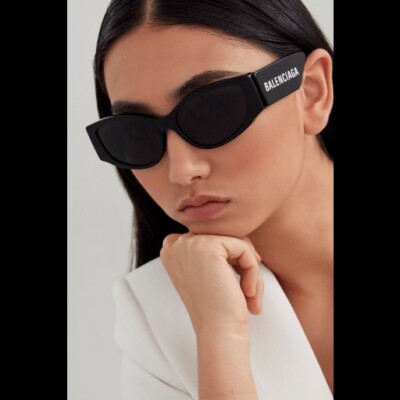 NEW BALENCIAGA BB0258S 001 WOMEN BLACK SUNGLASSES BALENCIAGA  display picture 1
