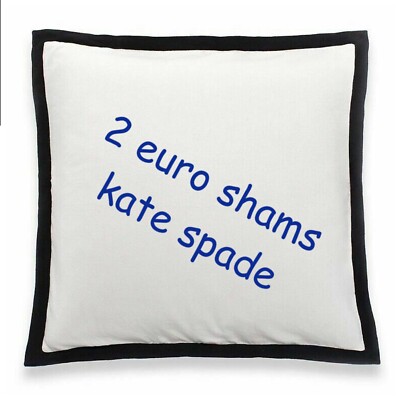 Kate Spade Flamingo Dot Collection EURO SHAMS 26