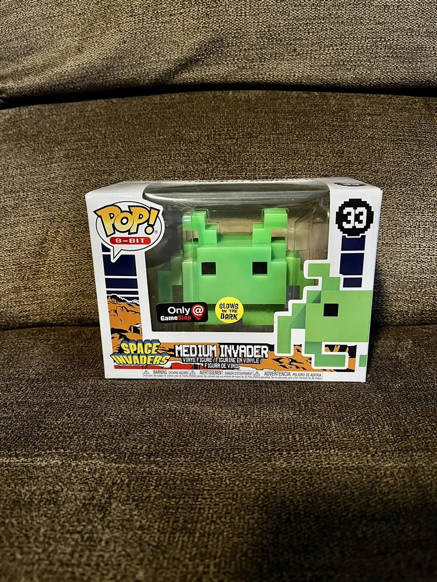 Figurine vinyle Space Invaders Medium Invader Game Stop Glow In The Dark Funko
