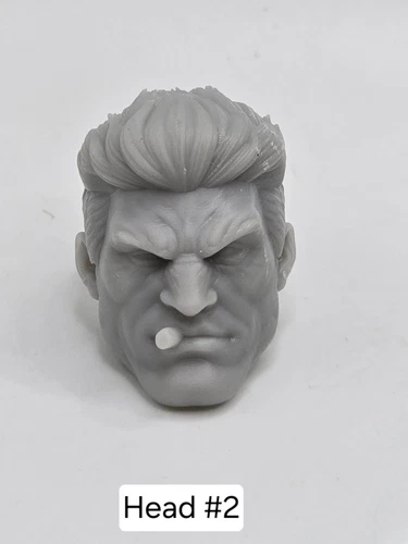 3d Print PUNISHER FRANK CASTLE HEAD#2 1:12 6" GI Joe Classified/Marvel Legends