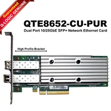 QLogic QTE8652-CU-PUR Dual Port 10/25GbE High Profile SFP+ Network Ethernet Card