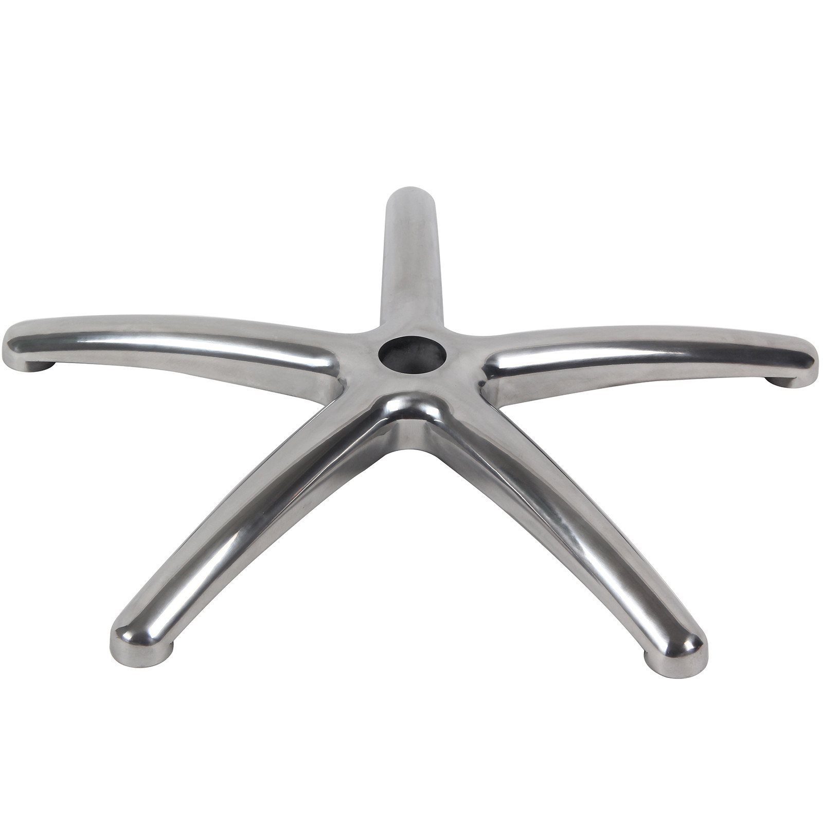 25" Aluminium 5 Spoke Large Star Swivel Chair Seat Base Replacement